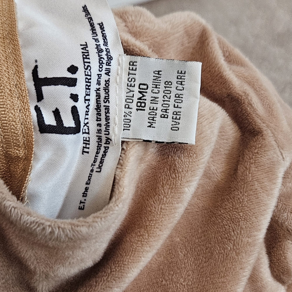 Universal E.T. Plush Tan Costume - Picture 5 of 5